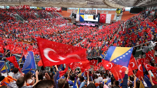 Festival in Zenica city of Bosnia