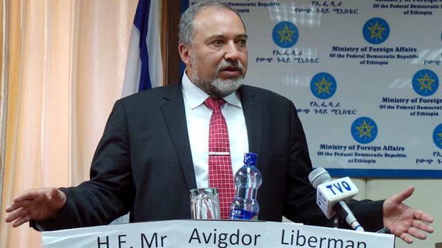Israeli Defense Minister Avigdor Liberman 