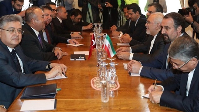 Turkish Foreign Minister Mevlüt Çavuşoğlu held a meeting with his Iranian counterpart Javad Zarif 