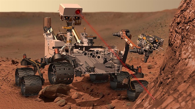 NASA, hızının 19 bin 550 kilometreye ulaştığı zaman Mars 2020 uzay aracının ısı zırhının ısısının 3 bin 800 dereceyi bulacağını açıkladı.