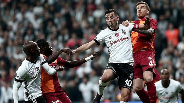 Galatasaray are currently at first place with 63 points, Besiktas are at 3rd place with 62