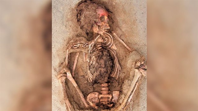 550 yıl öncesine ait kalıntıların, bir törende kurban edilen çocuklara ait olduğu tespit edildi.