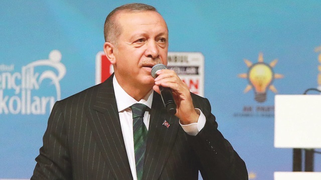 ​Cumhurbaşkanı ve AK Parti Genel Başkanı Recep Tayyip Erdoğan