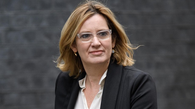 İngiltere eski İçişleri Bakanı Amber Rudd