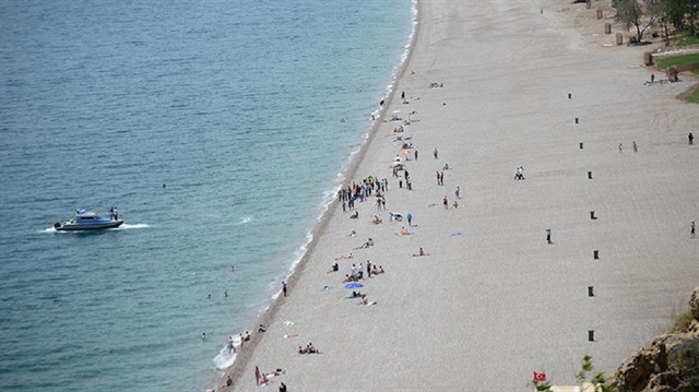 Antalya'ya da yaşanan olay güldürdü. 