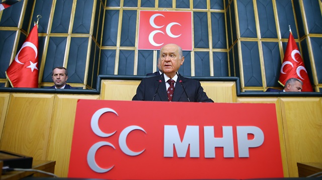 MHP Genel Başkanı Devlet Bahçeli