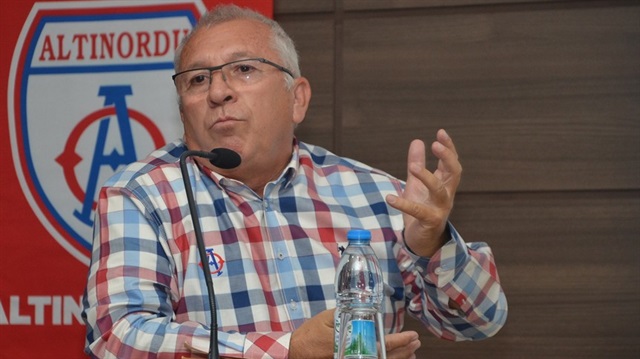 Altınordu Kulübü Başkanı Seyit Mehmet Özkan.