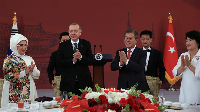 Cumhurbaşkanı Recep Tayyip Erdoğan, “Kanal İstanbul projemizde Kore’nin yer alması bizler için ayrı bir iftihar vesilesi olacak” dedi