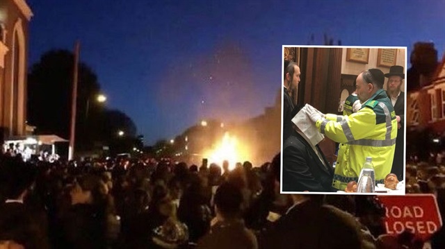 İngiltere'nin başkenti Londra'da  Yahudi sokak festivalinde meydana gelen patlamadan ilk belirlemelere göre 30 kişi yaralandı.