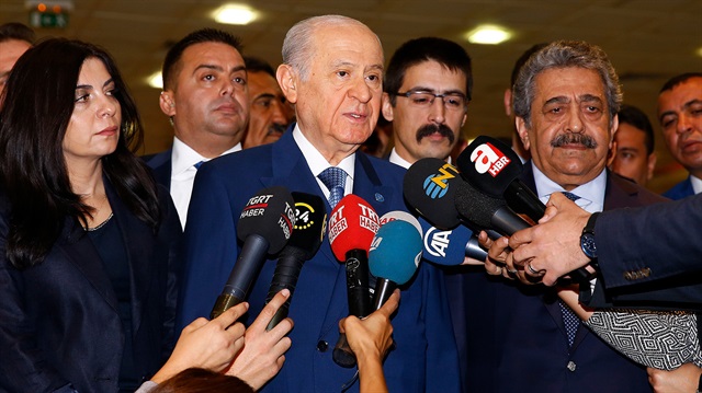 MHP Genel Başkanı Devlet Bahçeli