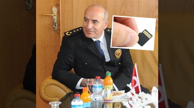 Emniyet Müdürü Hulusi Çelik'in ismi FETÖ mensubundan ele geçirilen SD kartta çıktı.