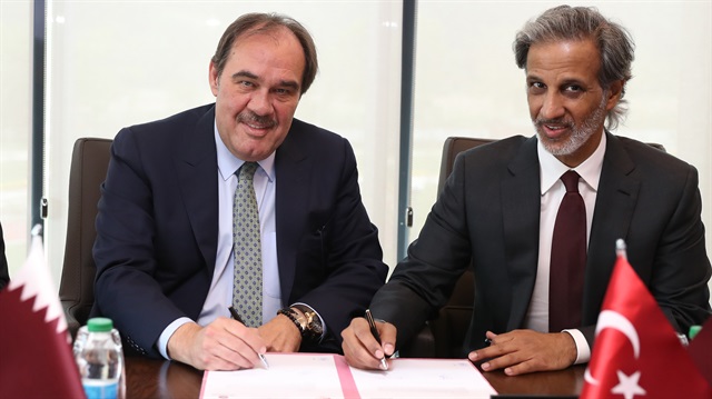 Turkish and Qatari football bodies signed a cooperation agreement in Istanbul on Friday afternoon