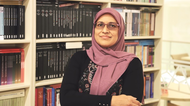 ​Pakistan asıllı Sufia Azmat, ABD’nin New Jersey eyaletinde İslami eğitim veren okullarda öğretmenlik yapıyor.