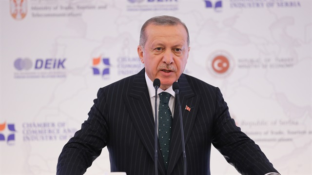 Cumhurbaşkanı Erdoğan, iş dünyası temsilcilerine hitap etti.