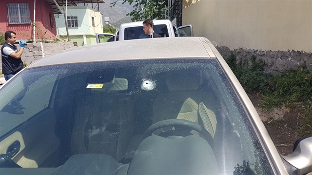 Hatay'da polis aracına silahlı saldırı