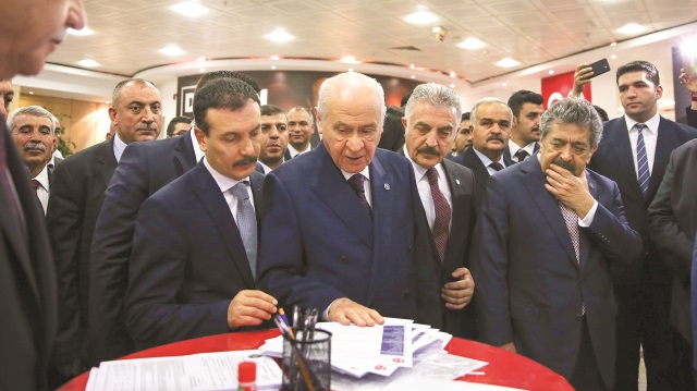 MHP Genel Başkanı Devlet Bahçeli