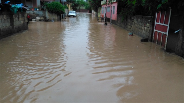 Gaziantep'te şiddetli yağış etkili oldu