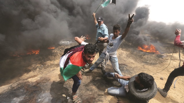 14 Mayıs gününün Filistin halkının ve direnişinin tarihinde dönüm noktası teşkil edecek bir gün olacağını ifade etti. 