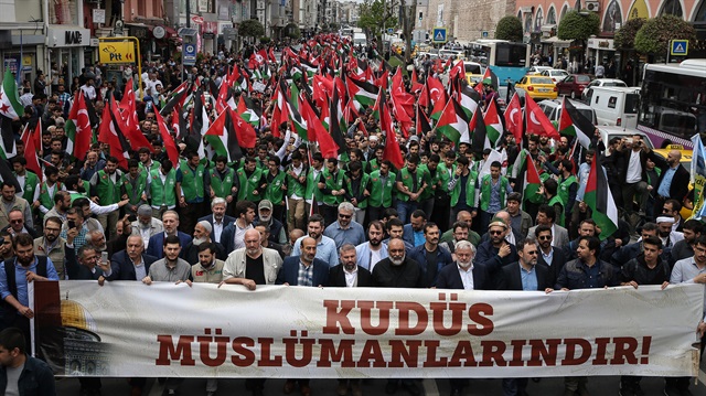 ABD ve İsrail, Türkiye’nin dört bir yanında protesto edildi.