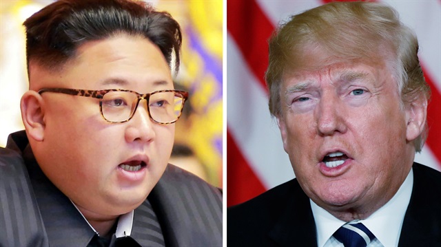 Kuzey Kore lideri Kim Jong-un ve ABD Başkanı Donald Trump 