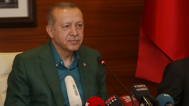 President Recep Tayyip Erdoğan left for the United Kingdom on Sunday