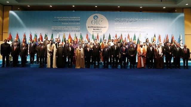 İslam İşbirliği Teşkilatı İstanbul Toplantısından toplu fotoğraf