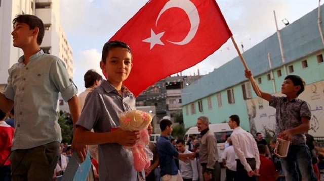 مساعدات تركية لسكان غزة بمليون دولار خلال رمضان