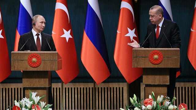 Cumhurbaşkanı Erdoğan, Rusya Devlet Başkanı Putin ile görüştü. 