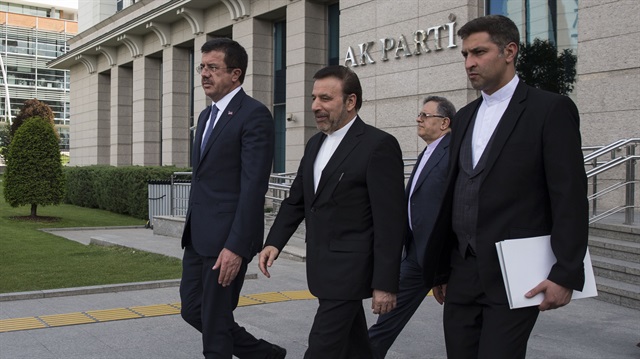 Kabulün ardından Vaizi ve Ekonomi Bakanı Zeybekci, AK Parti Genel Merkezi'nden ayrıldı.