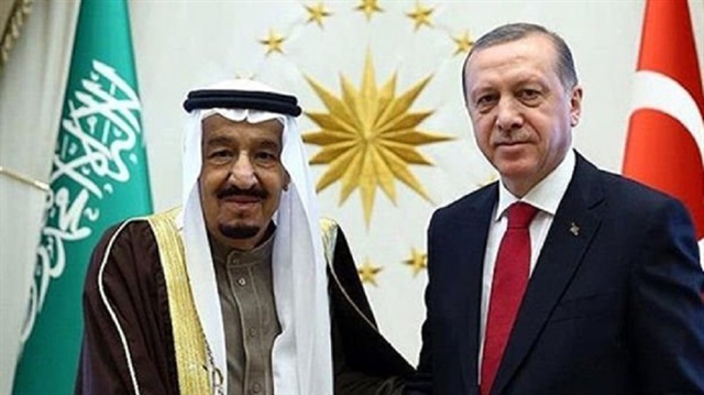إتصال هاتفي بين الرئيس التركي والعاهل السعودي حول" فلسطين" 