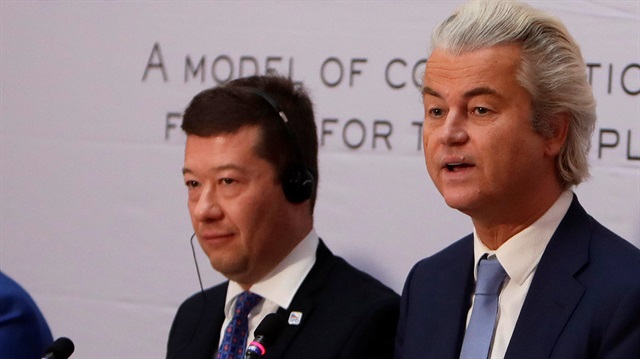 Hollanda'daki Özgürlükler Partisi Lideri Geert Wilders (Fotoğraf: Reuters)