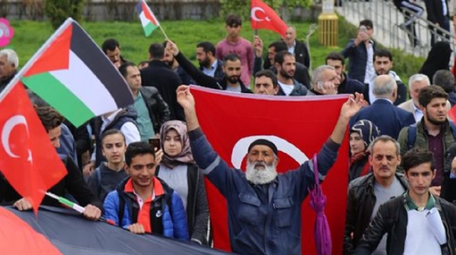 ​  تركيا تنهض على أقدامها من أجل القدس