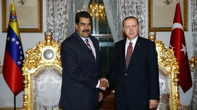 President Recep Tayyip Erdoğan and his Venezuelan counterpart Nicolas Maduro
