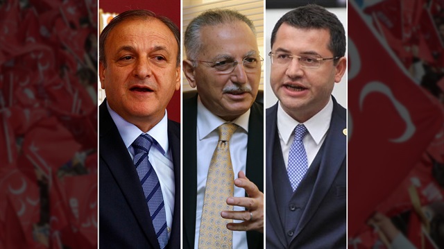 Oktay Vural, Ekmeleddin İhsanoğlu, Mehmet Parsak