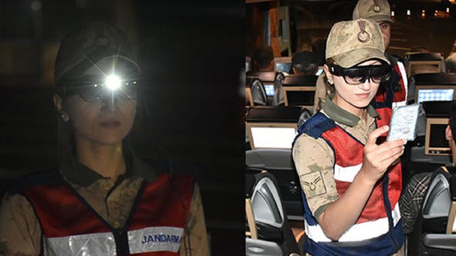 Jandarma ekipleri, "Tak-Bul Gözlüğü" sistemi sayesinde denetimlerini hızlandırdı