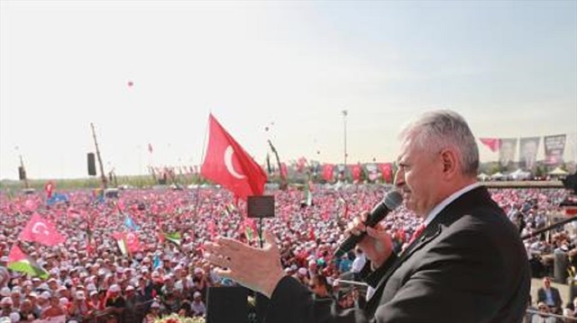رئيس الوزراء التركي يعتبر القضية الفلسطينية قضيتهم
