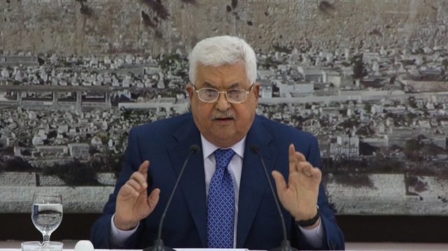Filistin Devlet Başkanı Mahmud Abbas.

