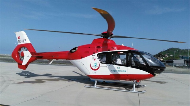 Türkiye genelinde şu anda ikisi Ankara'da olmak üzere 17 ambulans helikopter hizmet veriyor.