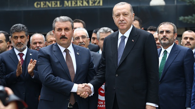 Arşiv: Cumhurbaşkanı Erdoğan, Büyük Birlik Partisi’ni ziyaret gerçekleştirmişti.