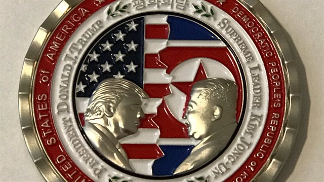 ABD, Trump-Kim Jong-un zirvesi için hatıra parası bastırdı.