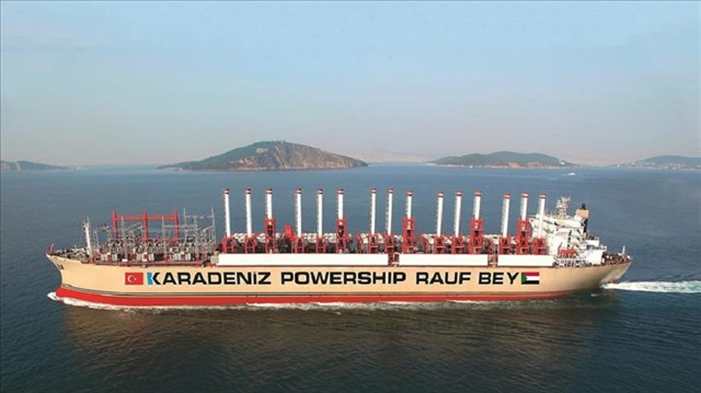 Turkish floating plant starts power supply to Sudan
