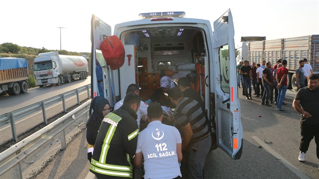 Manisa'daki kazada 12 kişi yaralandı