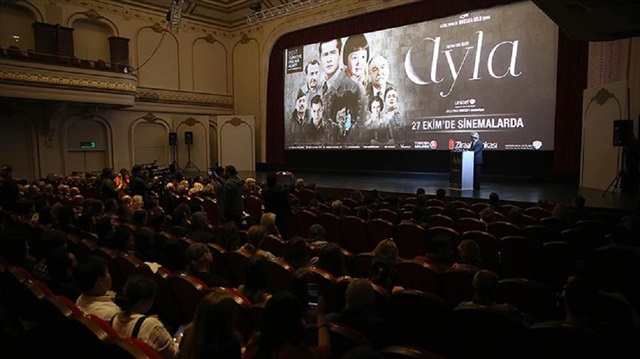 Türk Filmleri Haftasının ilk programı, bugün Zagreb'de Ayla filminin gösterimiyle başladı.