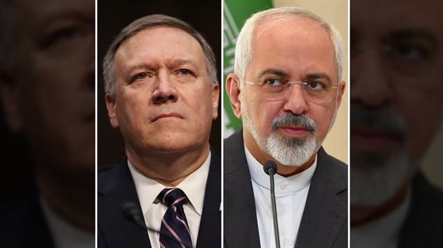 ABD Dışişleri Bakanı Mike Pompeo ve İran Dışişleri Bakanı Cevad Zarif