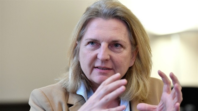 Austrian Foreign Minister Karin Kneissl 