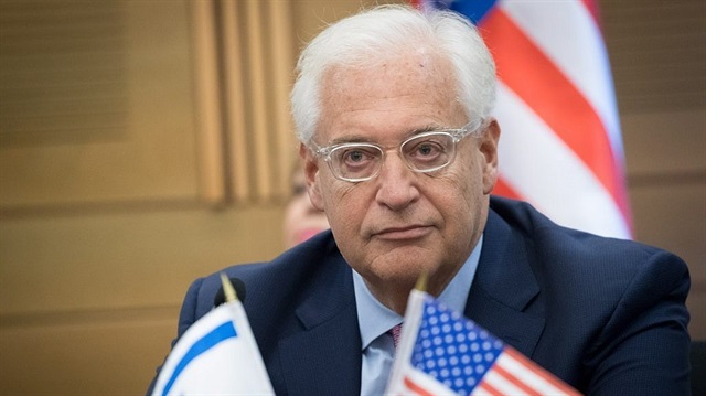 السفير الأمريكي بإسرائيل يضحك لصورة القدس بدون الأقصى!