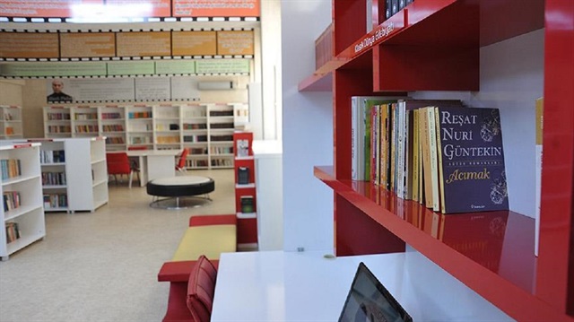 Gaziantep'te Memur-Sen tarafından '7 Güzel Adam Kütüphanesi' açıldı.
