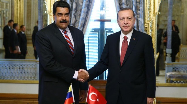 Venezuela lideri Maduro ve Cumhurbaşkanı Erdoğan
