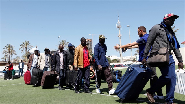 East African migrants escape from captors in Libyan smuggling hub