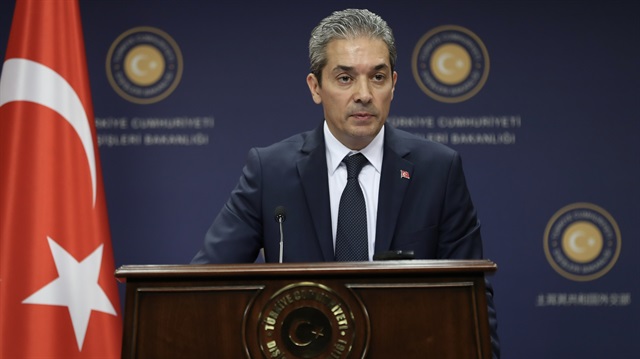 Turkish Foreign Ministry Spokesman Hami Aksoy  
